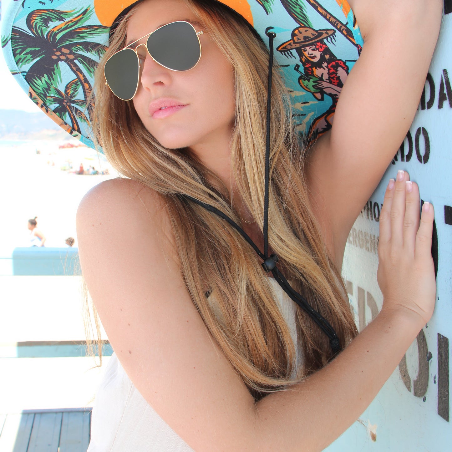 Aloha! Hawaiian Hula Beach Straw Hat - Shoponestop.store