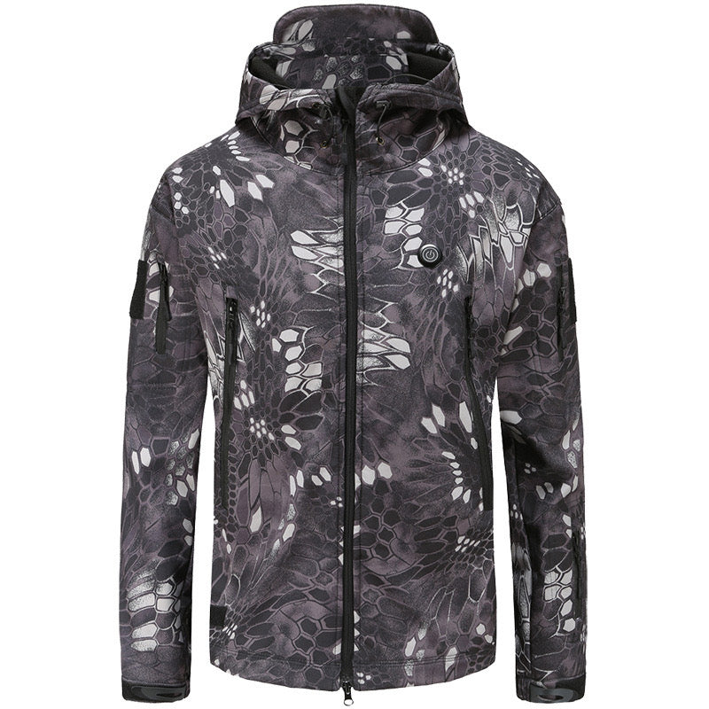 LITEGUEST Heated Camouflage Jacket Built for Outdoor in Cold Weather