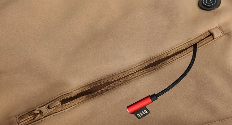 LITEGUEST Heated Camouflage Jacket Built for Outdoor in Cold Weather