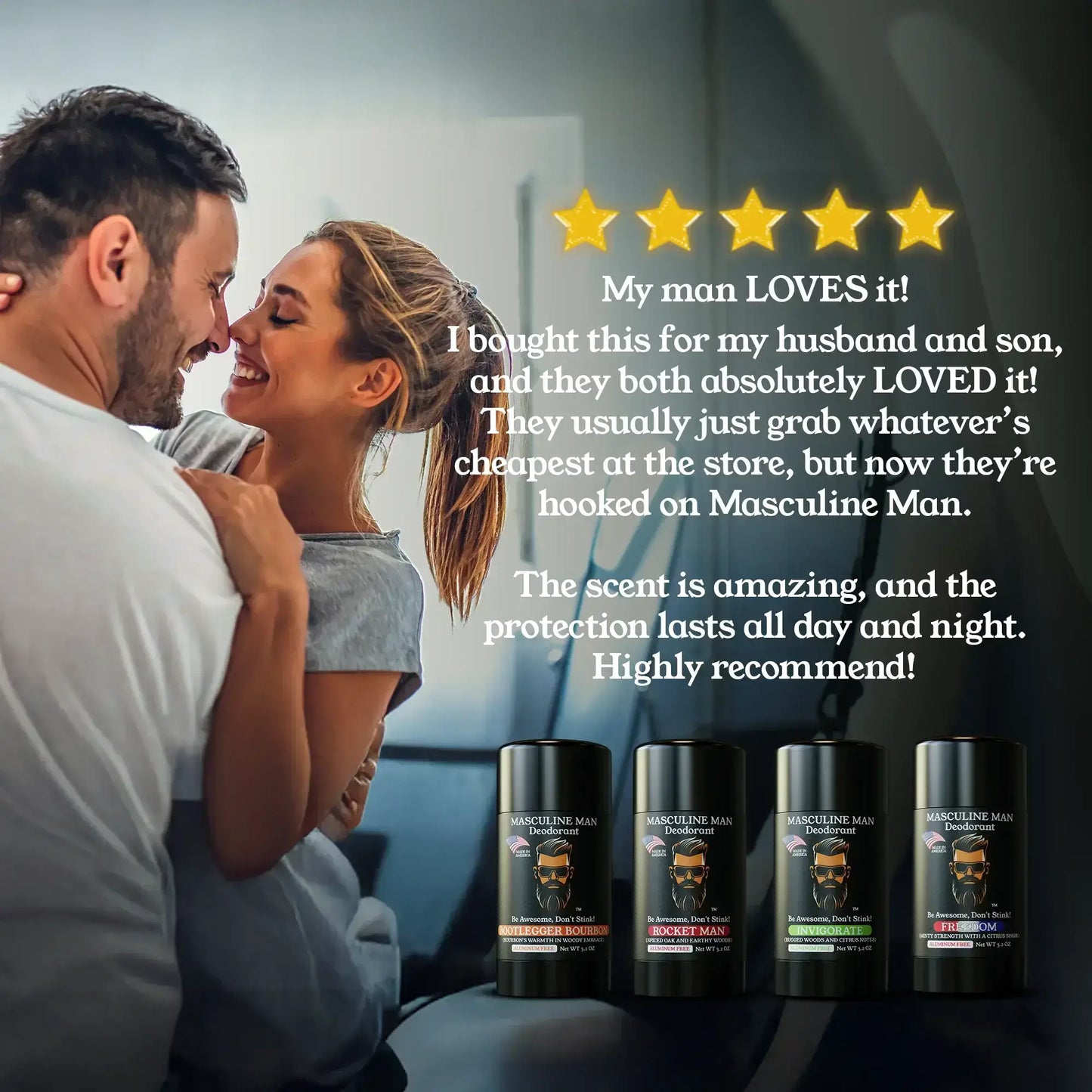 ALPHA SAVER PACK (4 DEODORANTS)