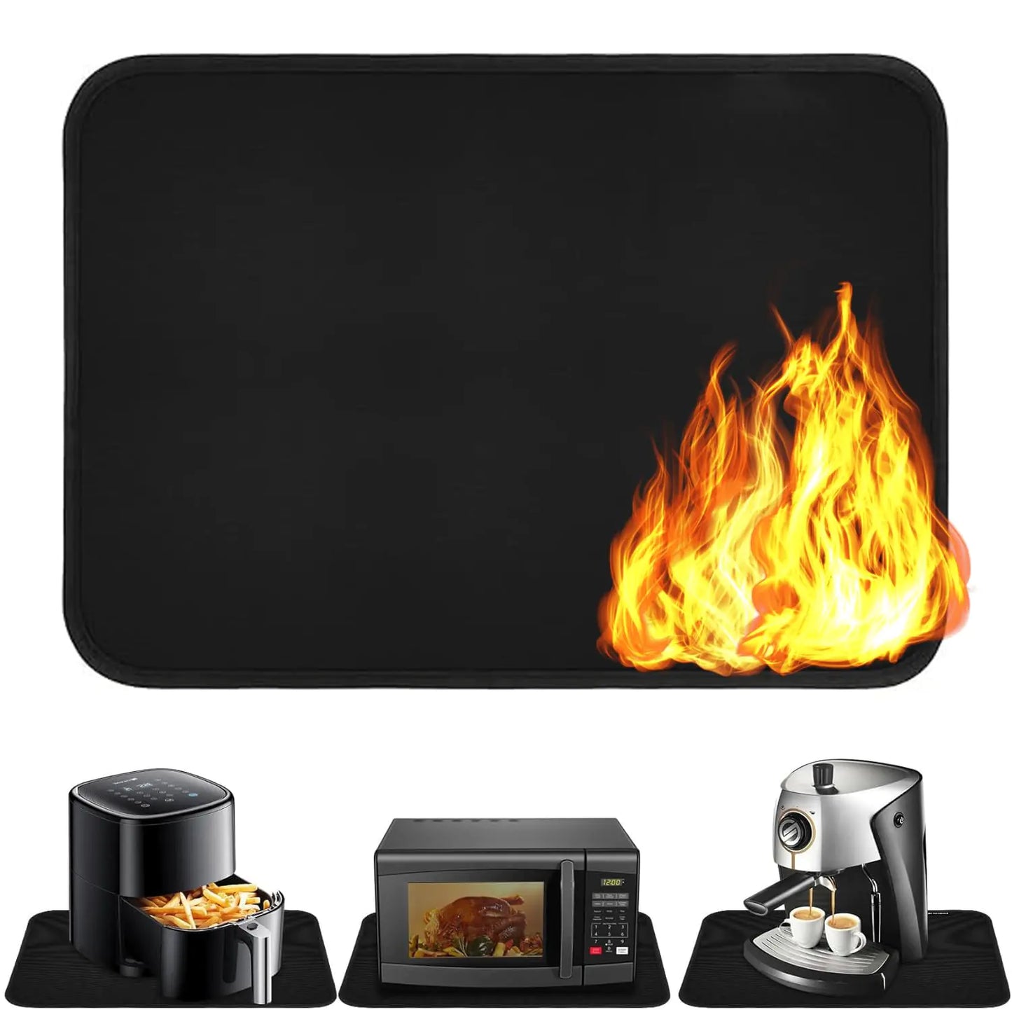 Silicone mat Heat Resistant Mat for Air Fryer