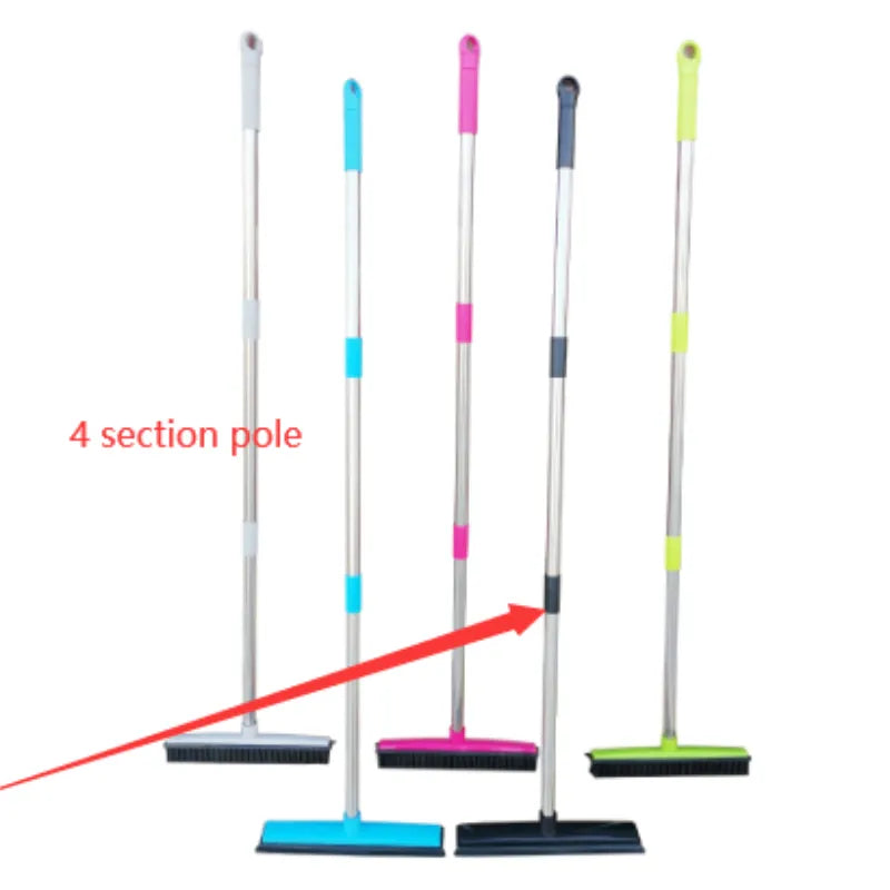 Pet Hair Removal Silicone Broom