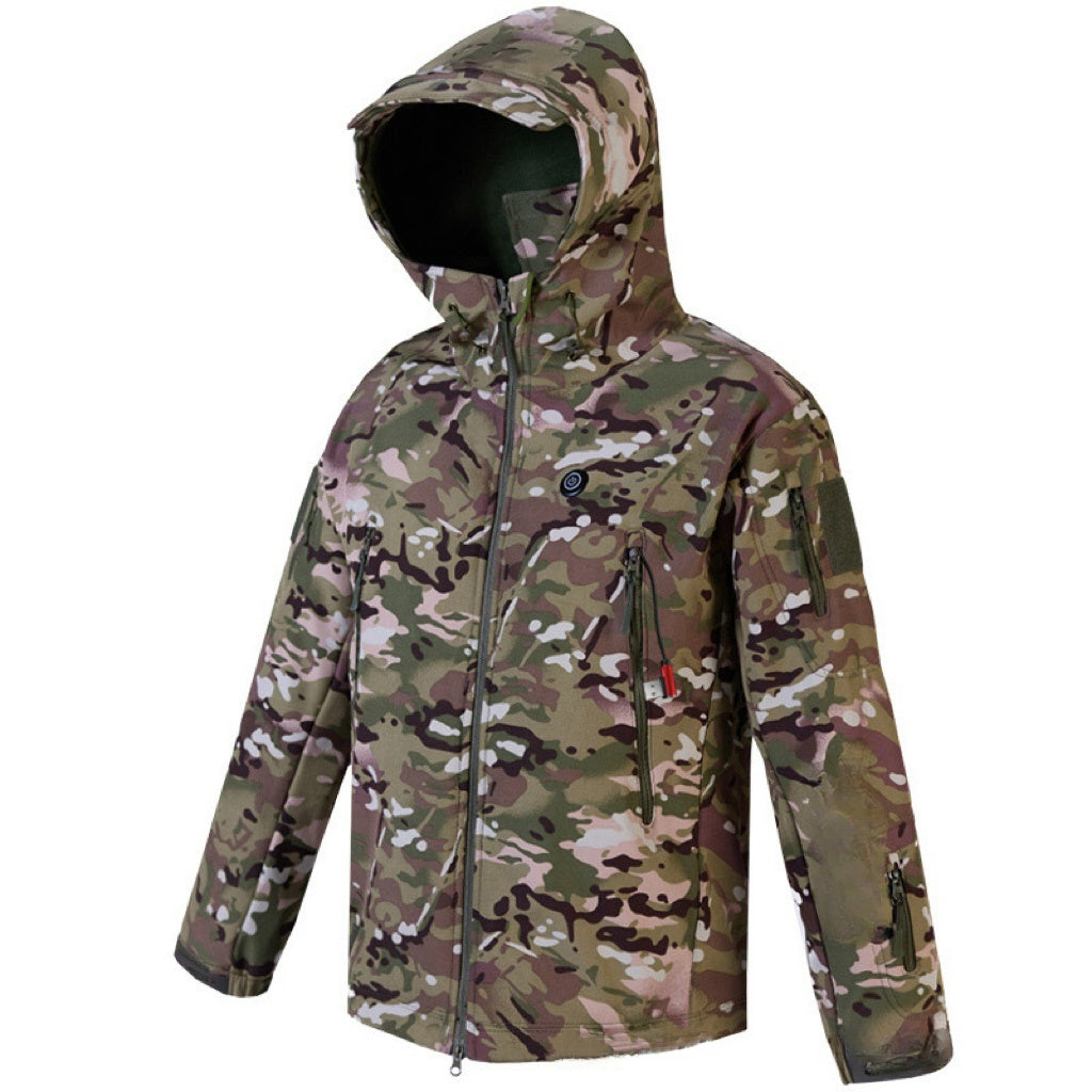 LITEGUEST Heated Camouflage Jacket Built for Outdoor in Cold Weather