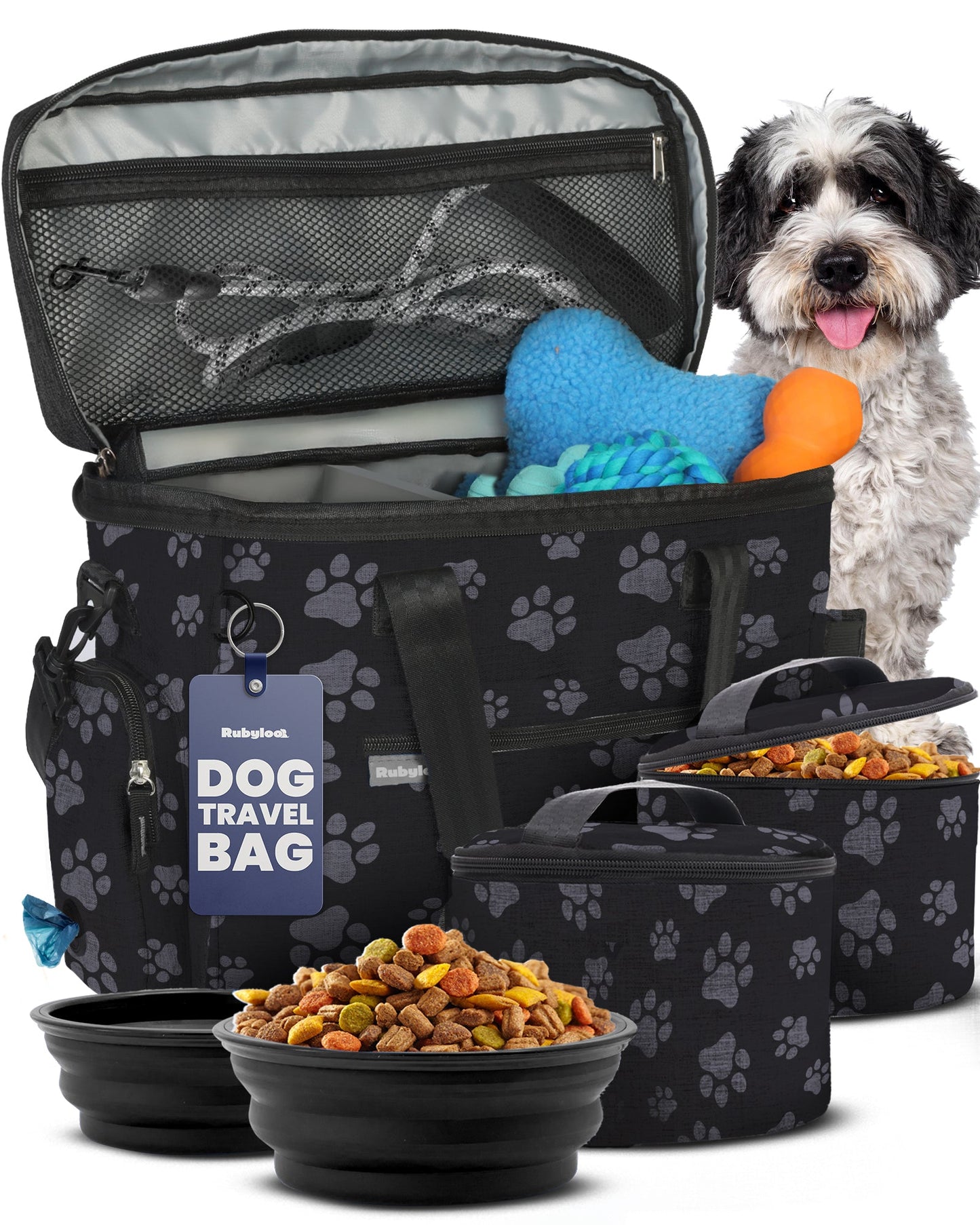 The Original Doggy Bag™ Dog Travel Bag for Supplies