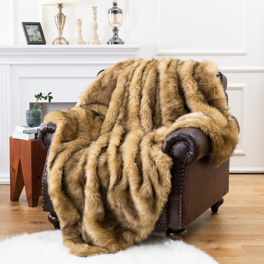 Lutetia Super Soft Fuzzy Thick Throw Blanket | 3CARATS