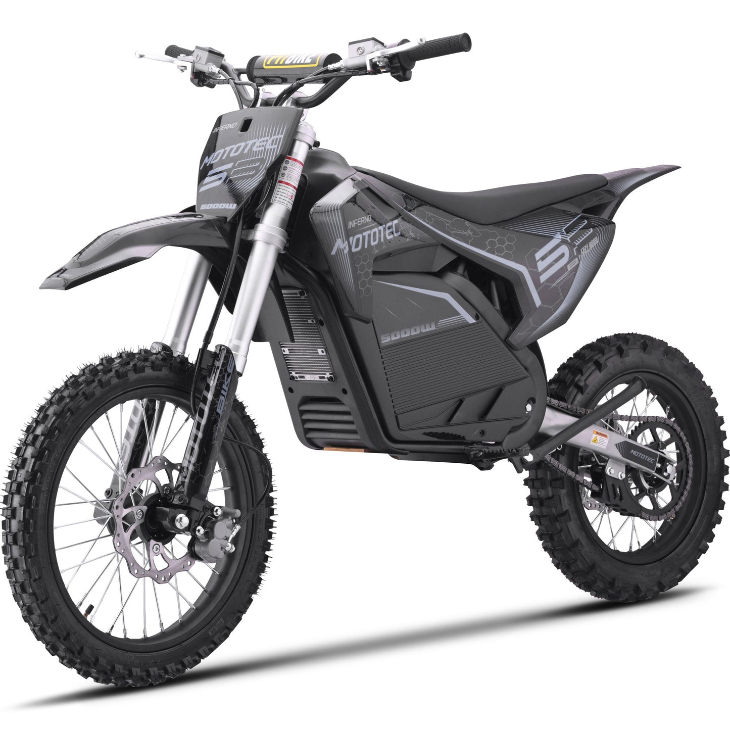72V 5 kW Electric Dirt Bike