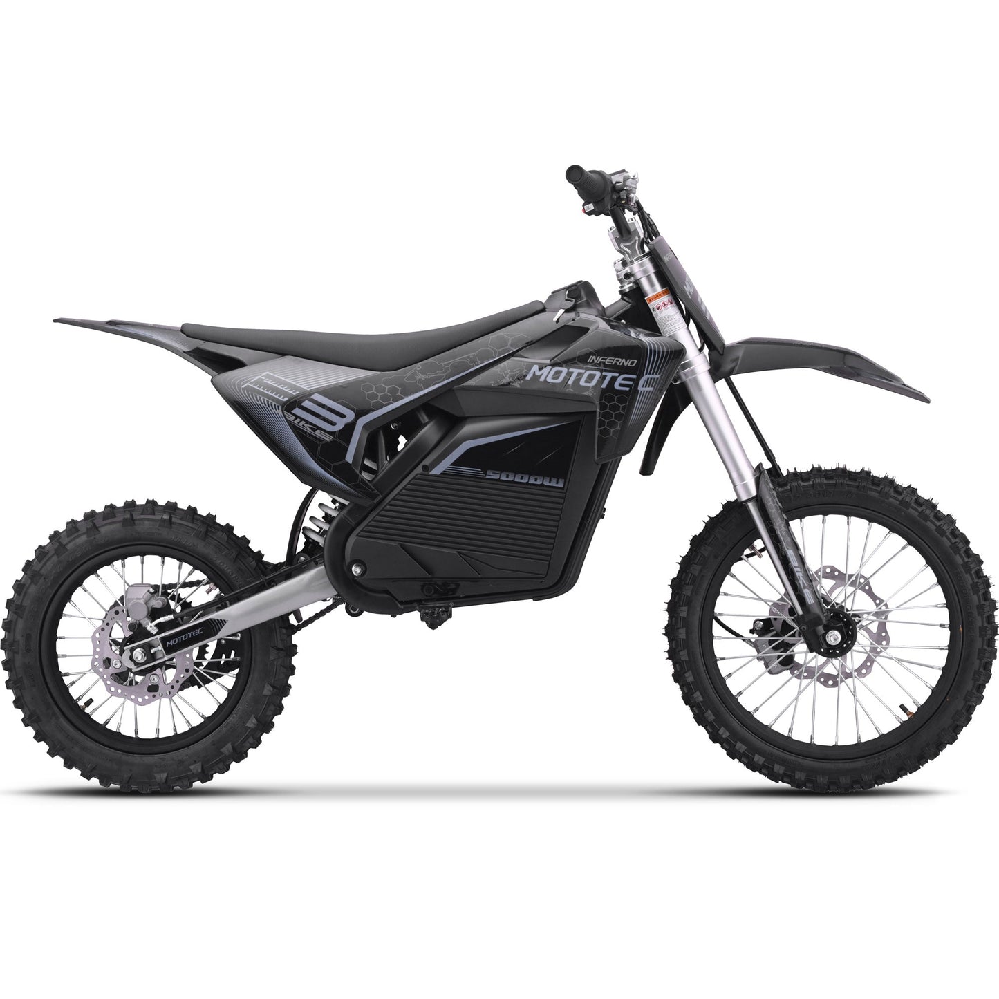 72V 5 kW Electric Dirt Bike