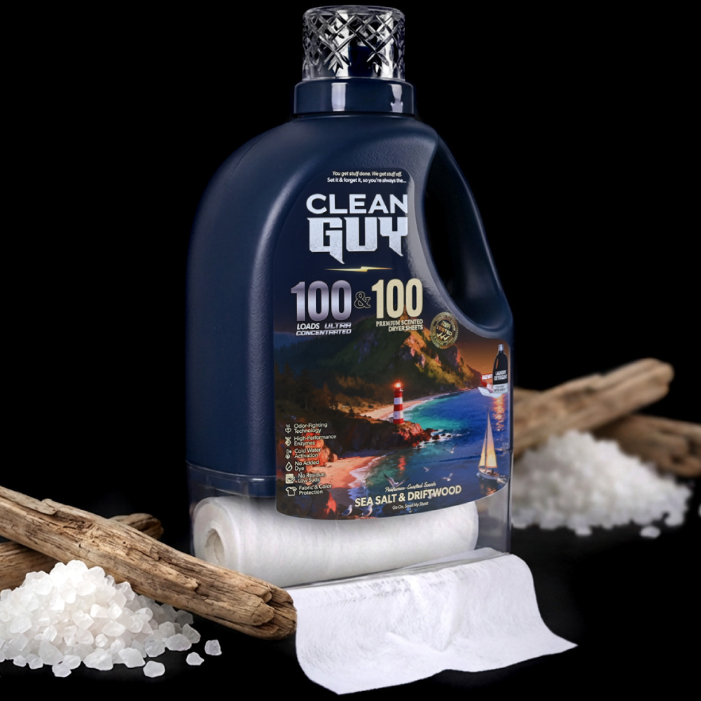 Heavy Duty Premium Laundry Detergent + Built-In Dryer Sheets