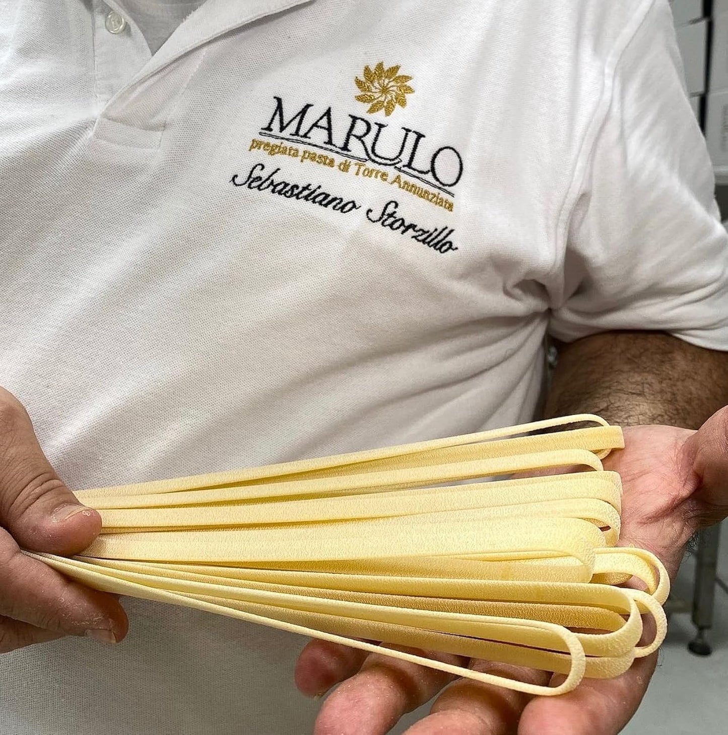 Marulo, Tagliatelle Pasta, Artisan Bronze Die-Cut Pasta, Pack of 12 x 1.1 lb