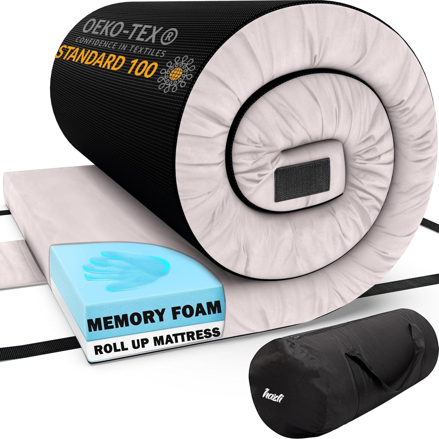 Home Bed Comfort with the Matrix Air-Cell Memory Foam Camping Mattress