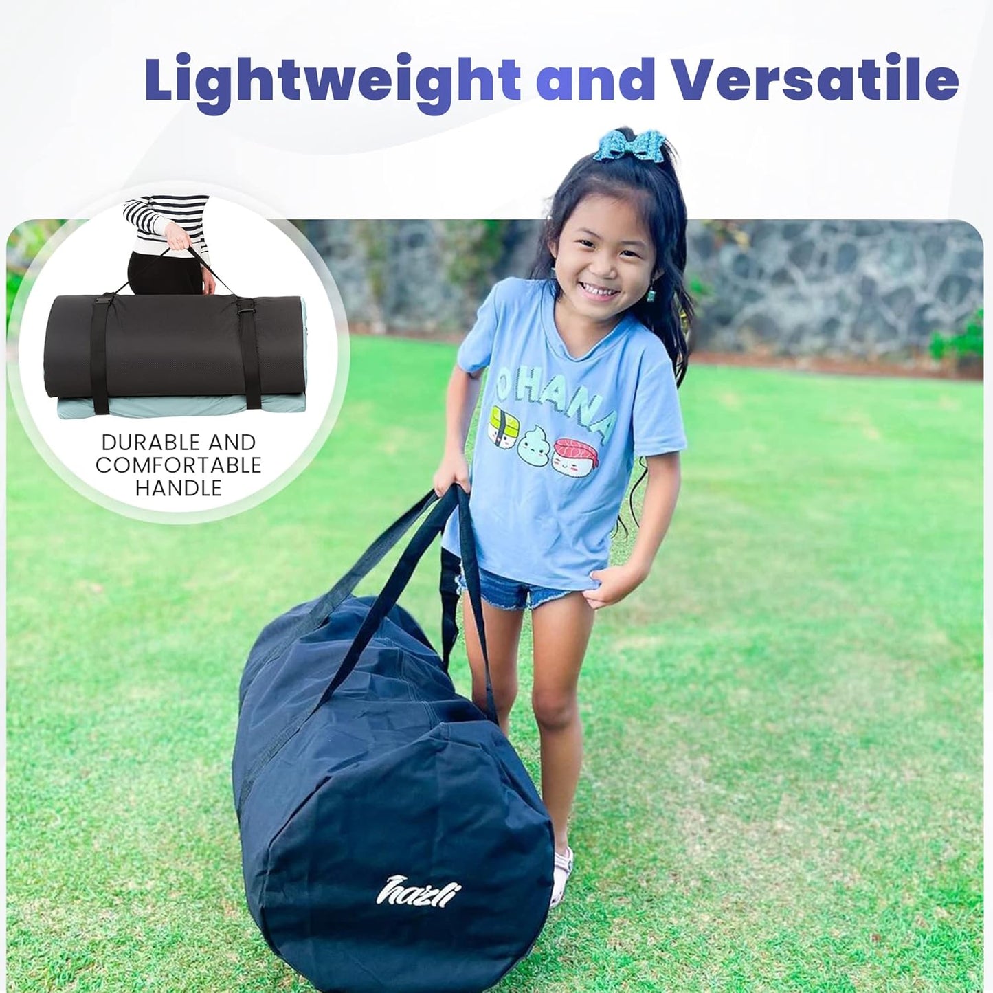 Home Bed Comfort with the Matrix Air-Cell Memory Foam Camping Mattress