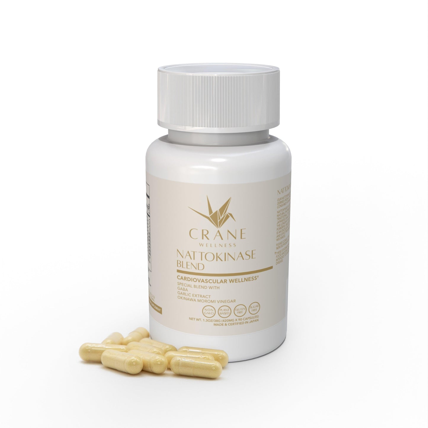 Nattokinase Blend 6,000 FU Cardiovascular Support Capsules