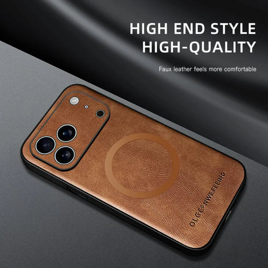 Leather Magnetic Phone Case