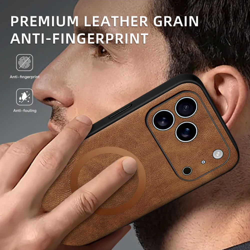 Leather Magnetic Phone Case