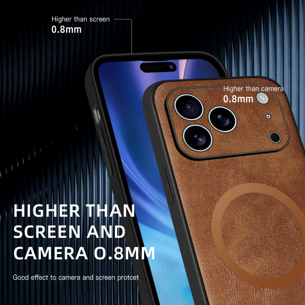 Leather Magnetic Phone Case