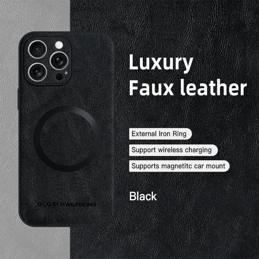Leather Magnetic Phone Case