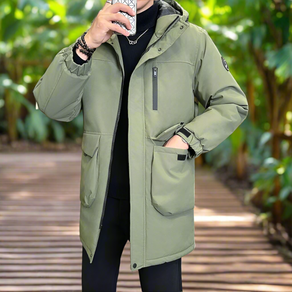 Mens  Hooded Jacket
