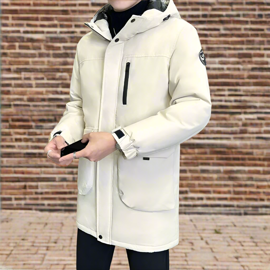 Mens  Hooded Jacket