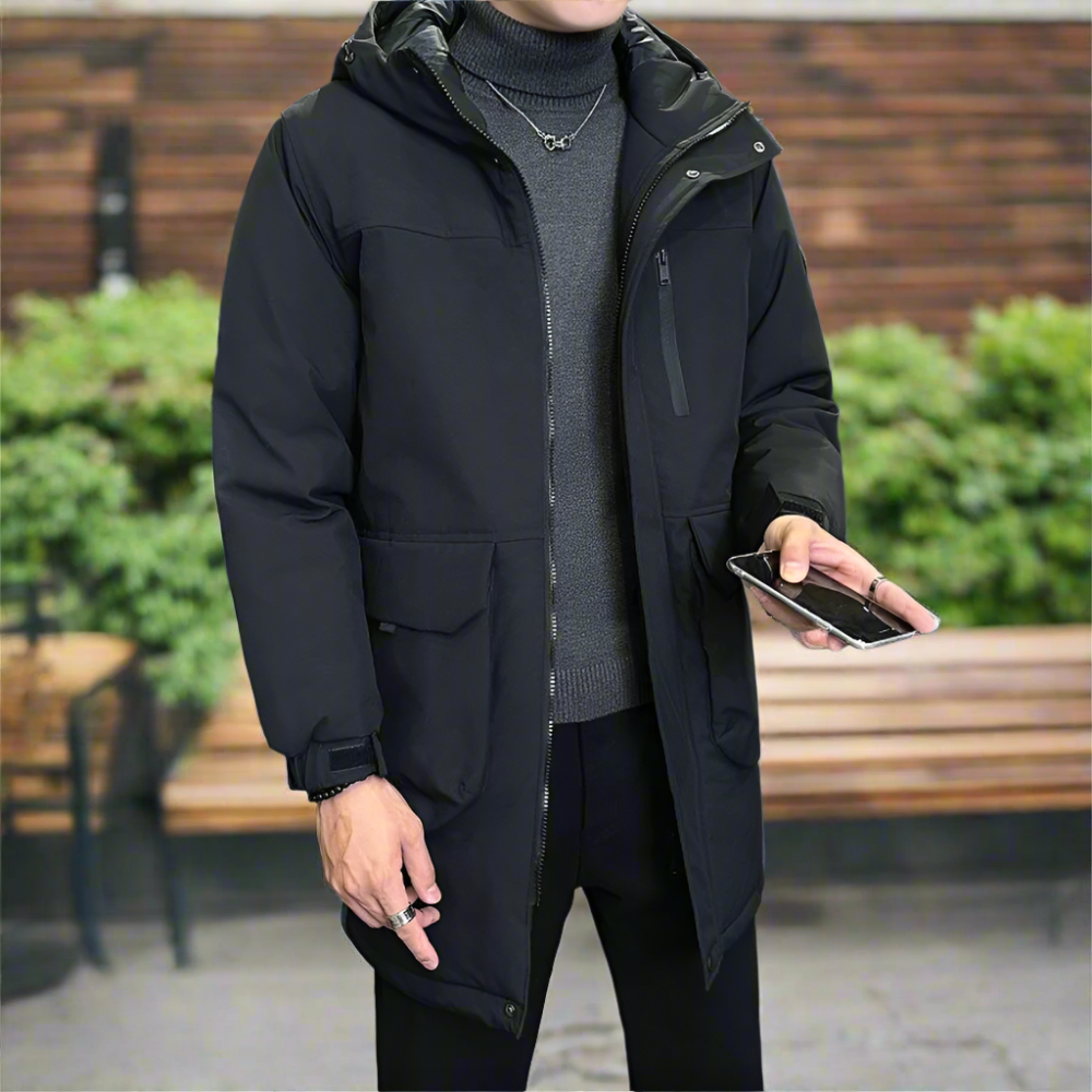 Mens  Hooded Jacket