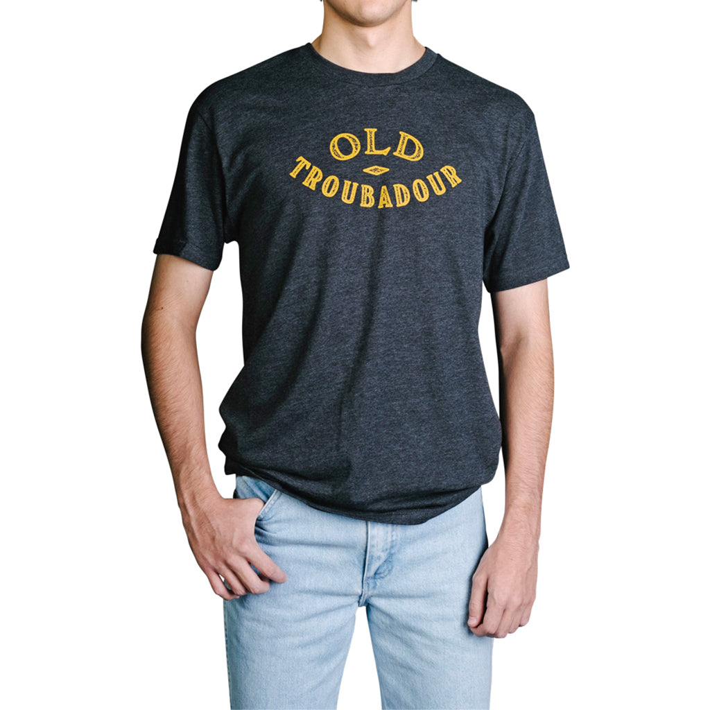Old Troubadour T-Shirt - Charcoal