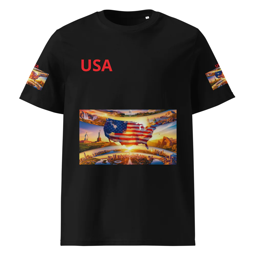 AMERICAN EcoPure Unisex Organic Tee TM|Stanly