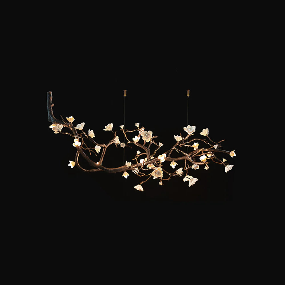 Plum Tree Branch Chandelier