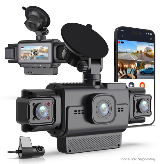 Rexing R4-RD 4-Channel Dash Cam with All-Around 1080p