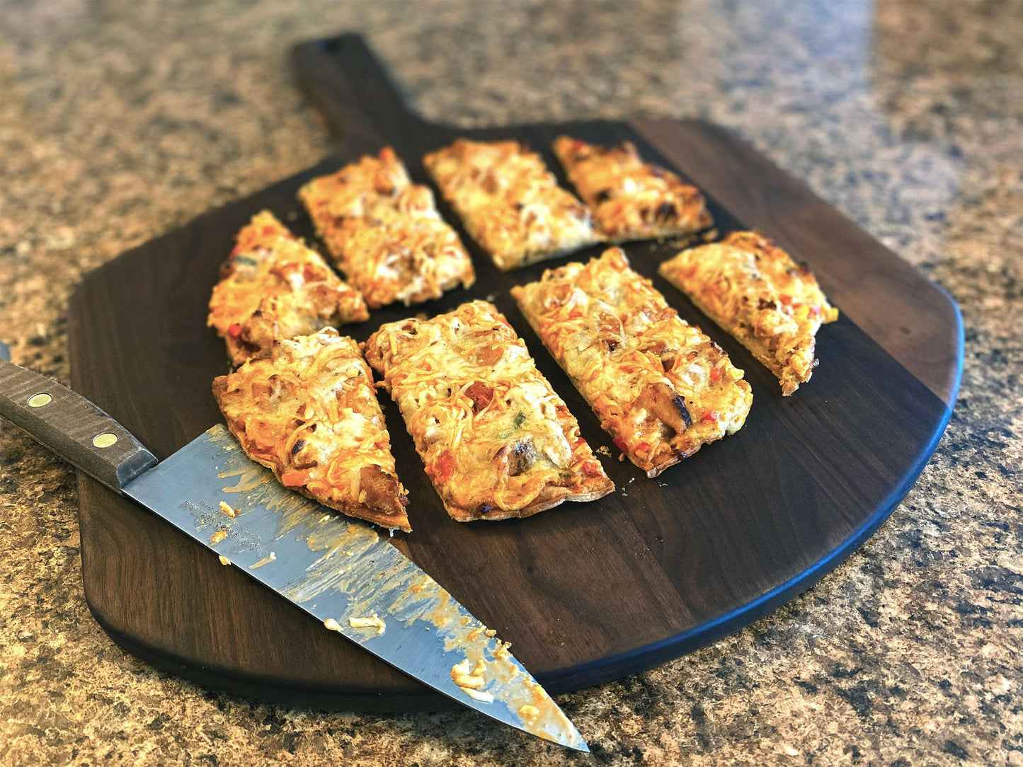 Walnut Pizza Peel 22" x 16", Pizza Paddle, Pizza Board