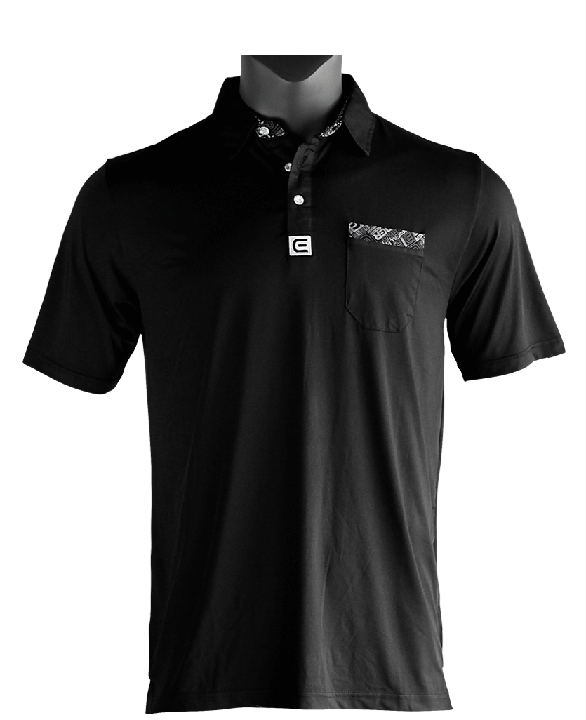 Rockwell Poly-Blend Polo - Black