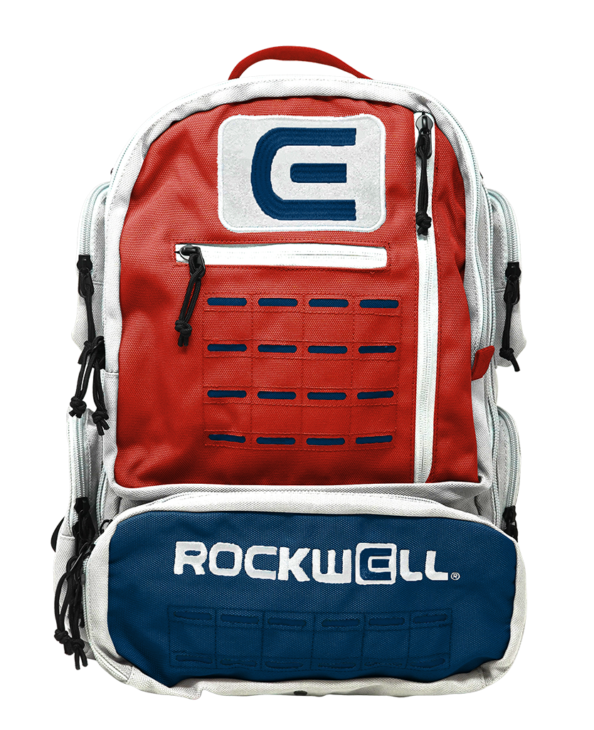 Deluxe Backpack Red White & Blue