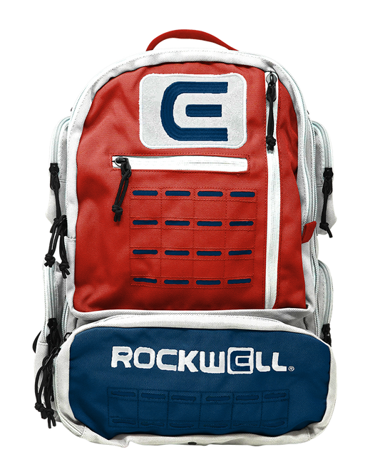 Deluxe Backpack Red White & Blue