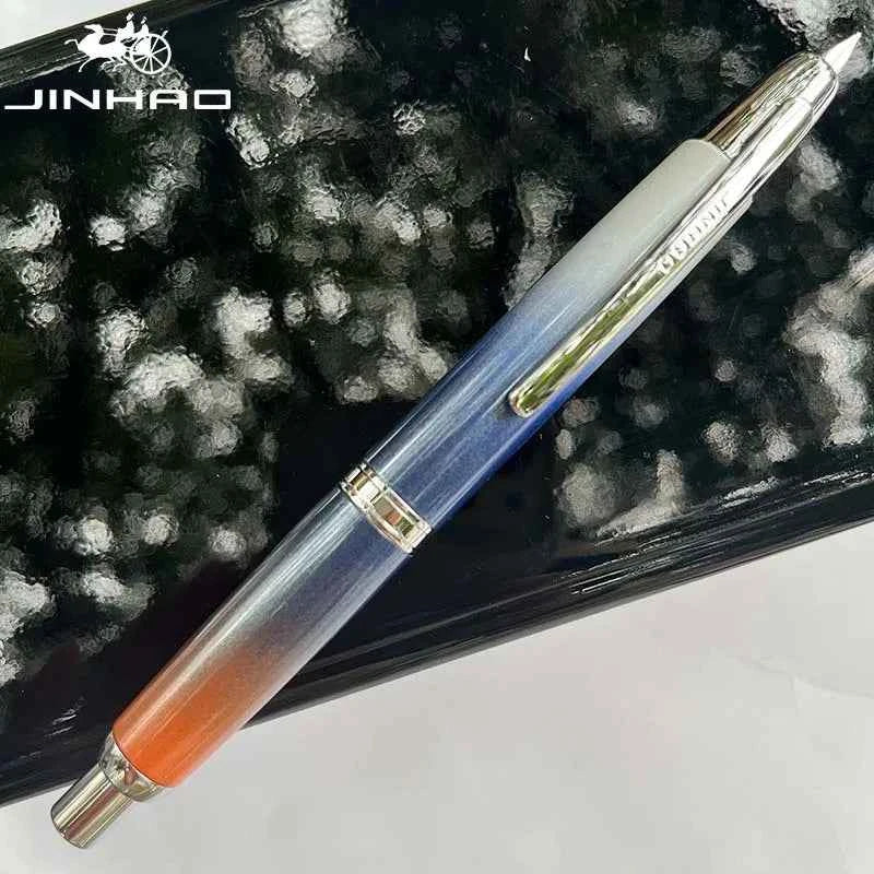 Push-Button Retractable Fountain Pen