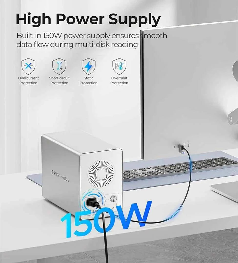 5-Bay 10Gbps SATA HDD & SSD Docking Station