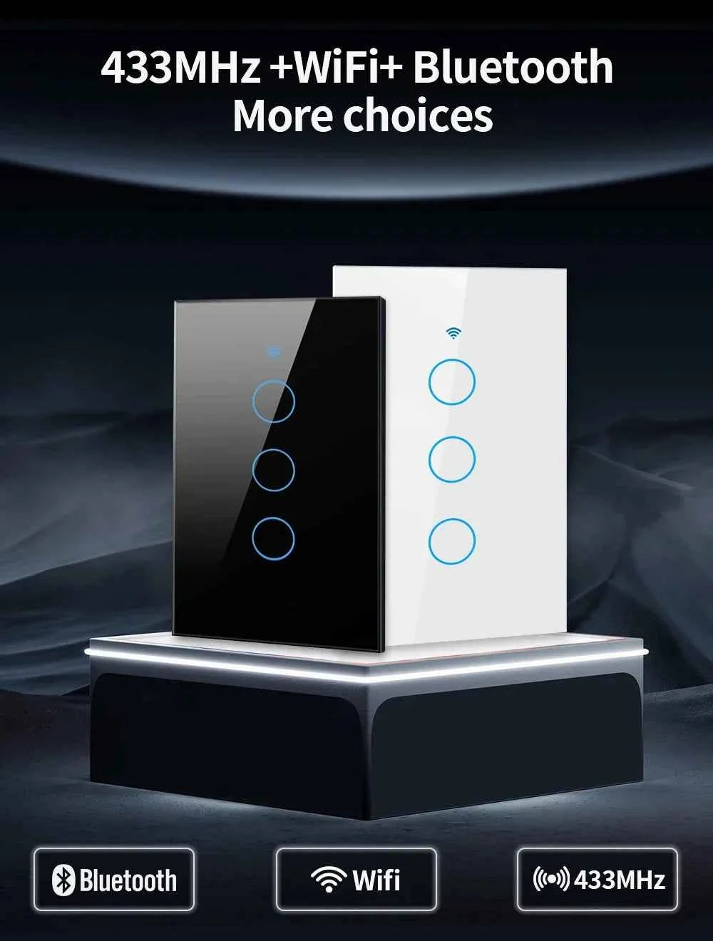 TNCE Tuya WiFi/Zigbee Smart Light Switch