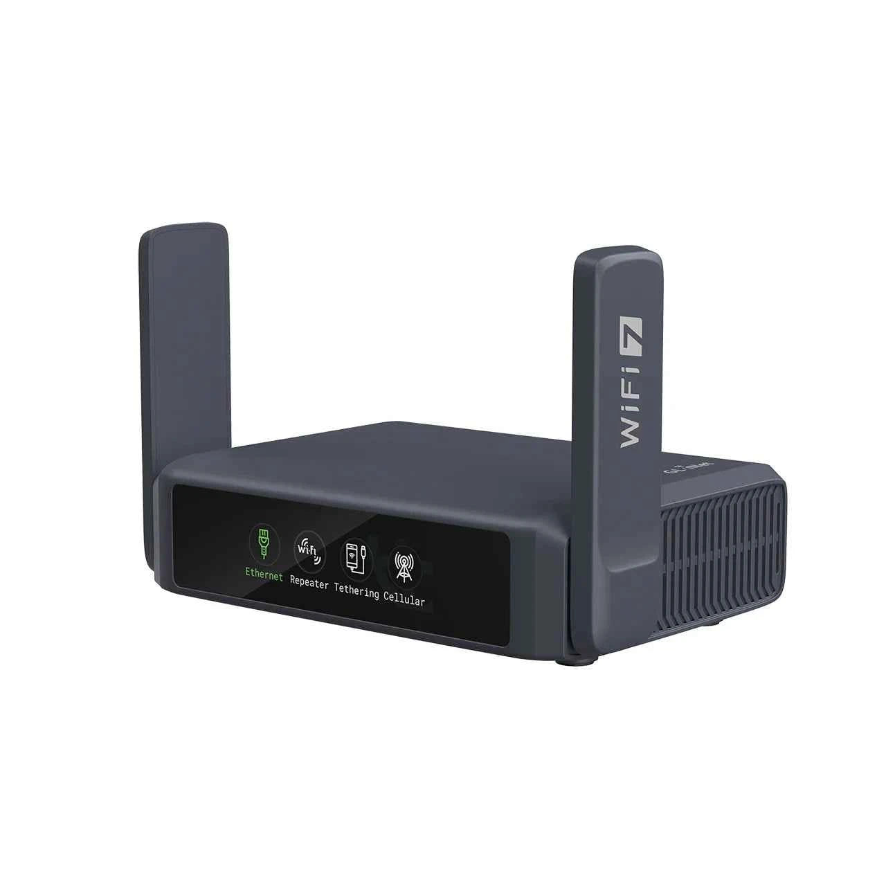 Wi‑Fi 7 Travel Router Touchscreen