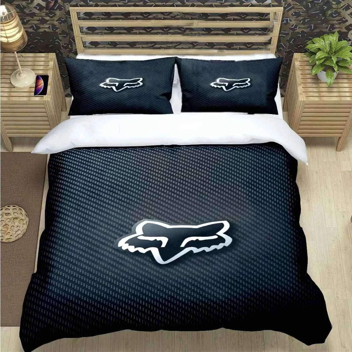 Fox 3-Piece Microfiber Duvet Cover Set