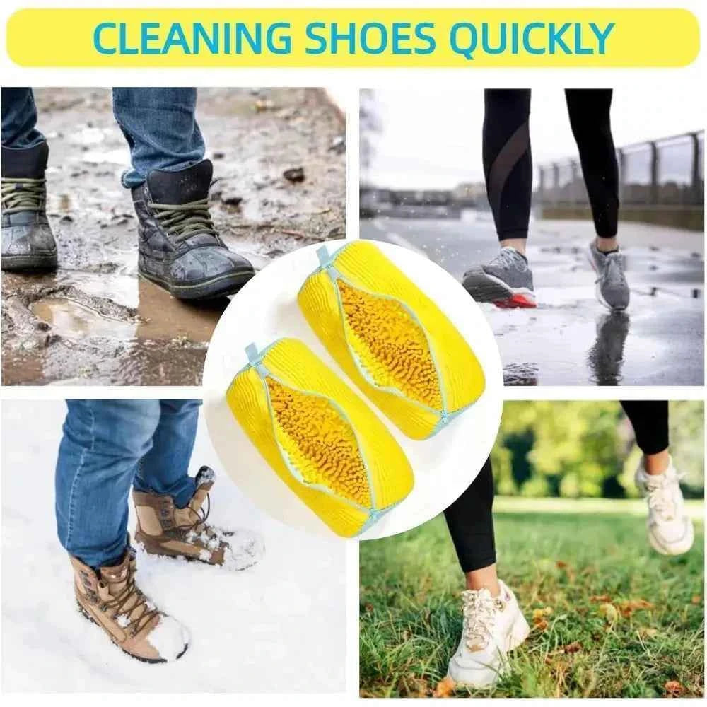 1-Pack Padded Shoe Wash Bag