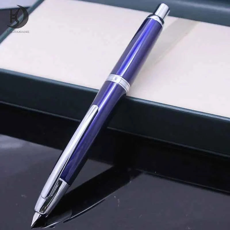 Push-Button Retractable Fountain Pen