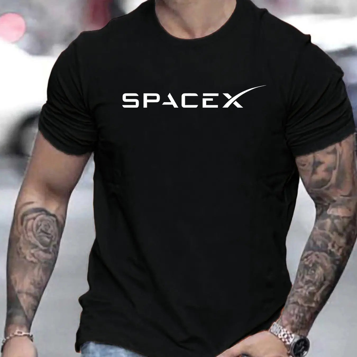 Men's Summer Fashion Short Sleeved T-Shirt