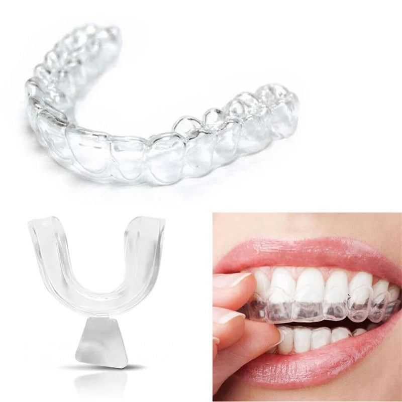 2pcs Silicone Whitening Teeth Mouth Tray