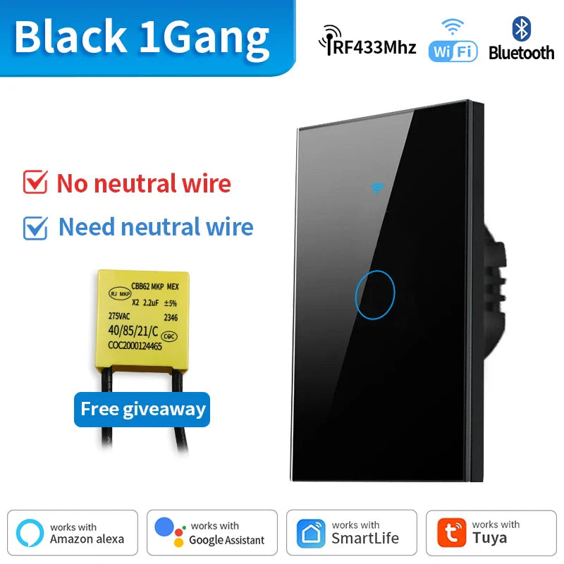 TNCE Tuya WiFi/Zigbee Smart Light Switch