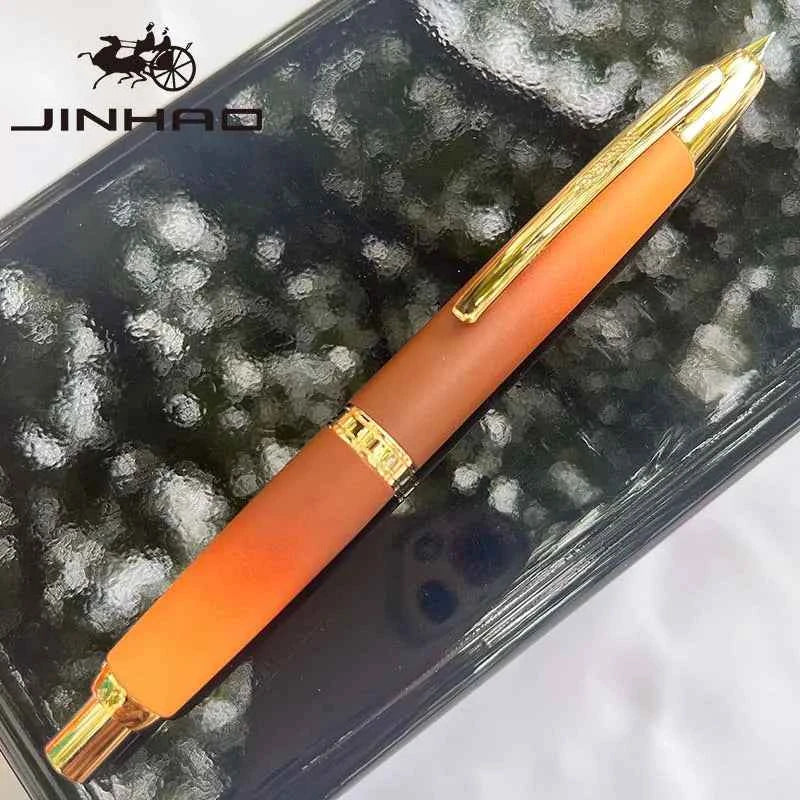 Push-Button Retractable Fountain Pen