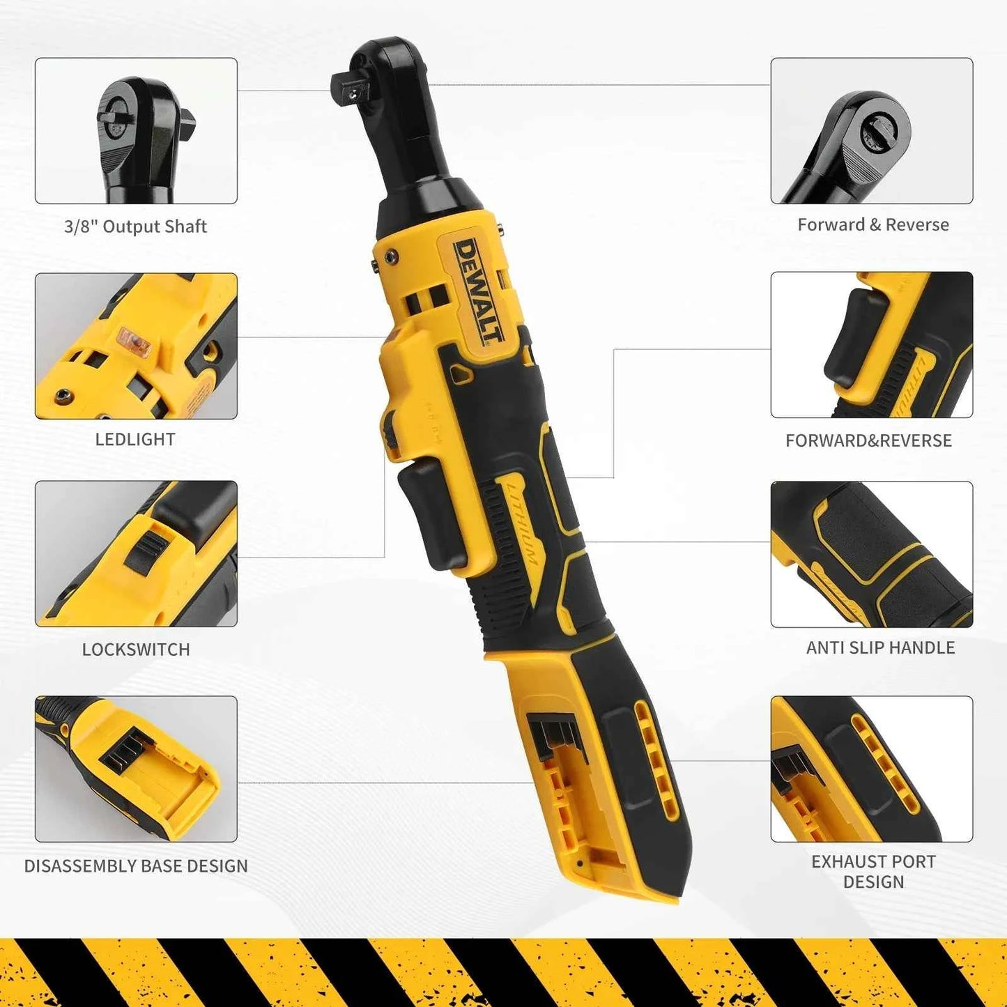 Cordless Brushless Ratchet Wrench