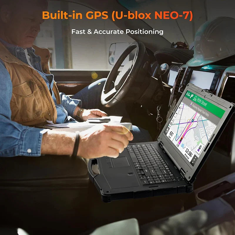 RUGLINE 15.6" Rugged Laptop - Windows 11 Pro Powered Performance