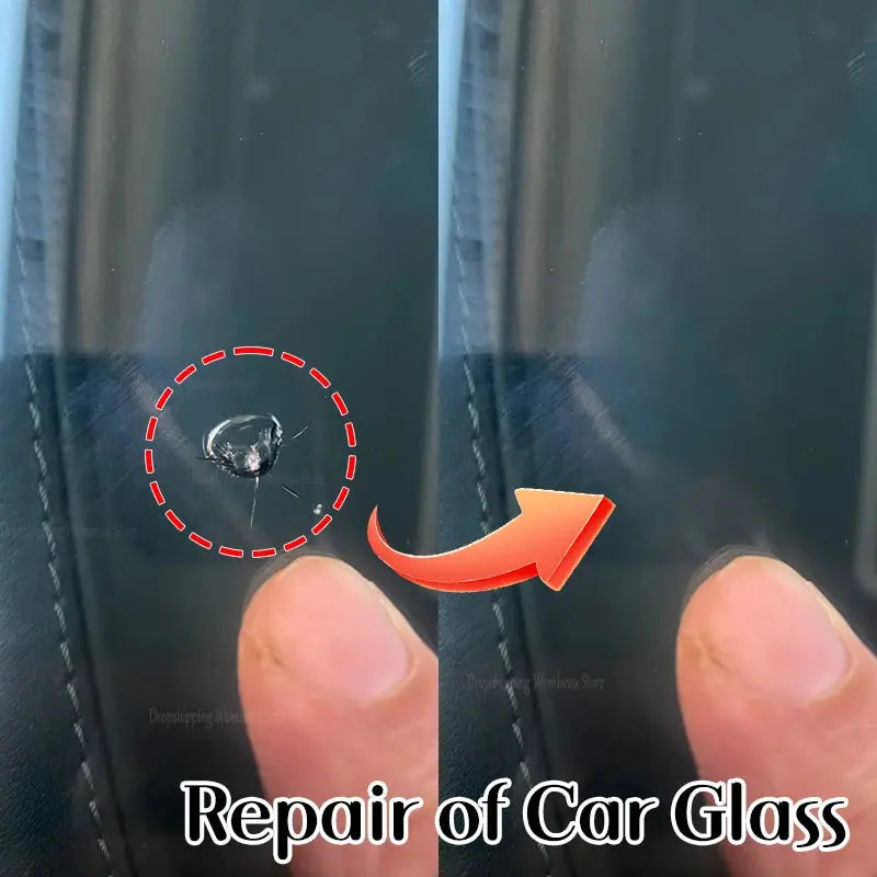 Fluid for Quick Glass Repairs - ZeroCrack Windshield Fluid