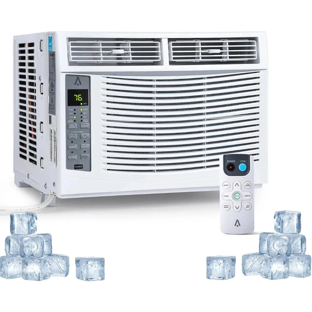 6000 BTU Smart Window Air Conditioner with WiFi