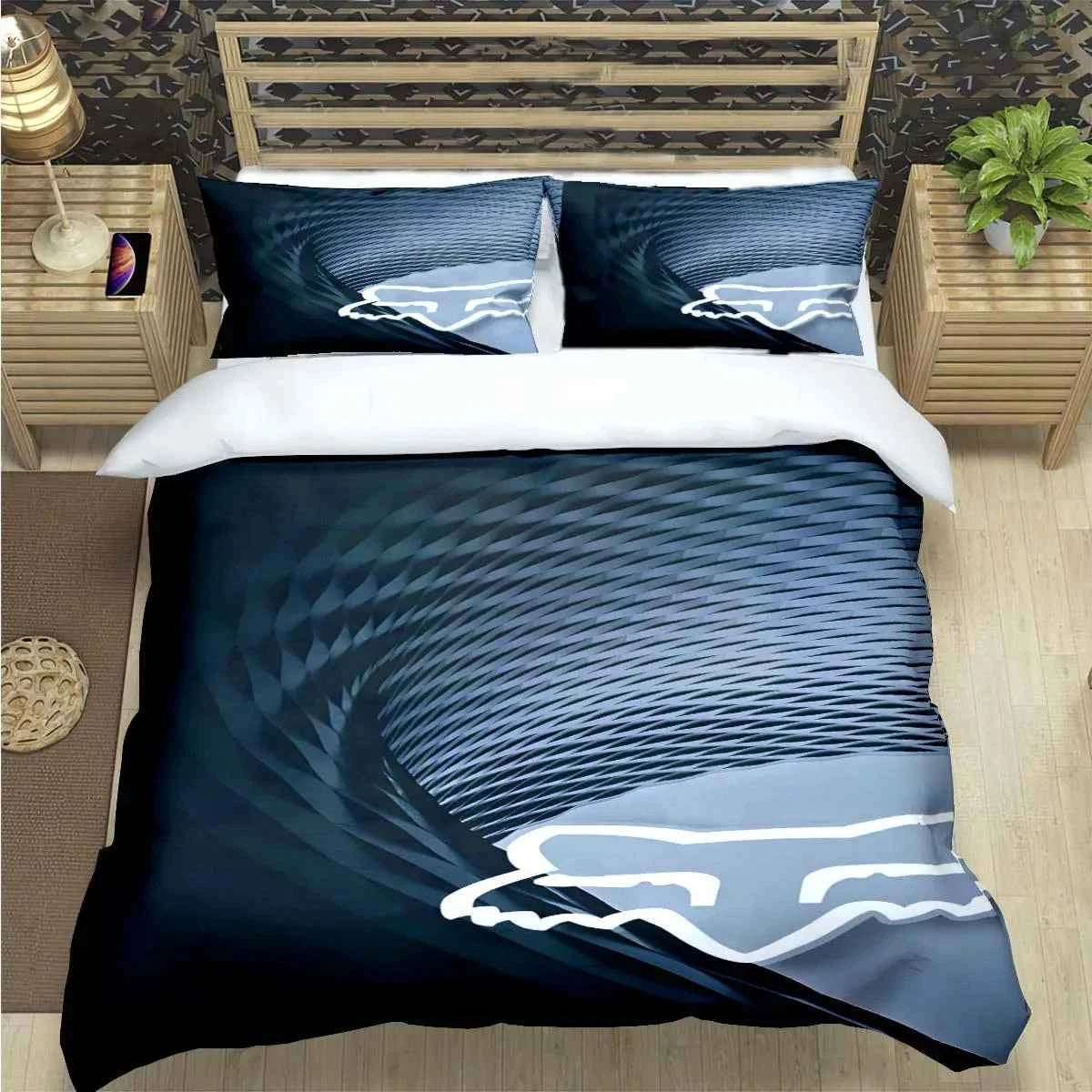 Fox 3-Piece Microfiber Duvet Cover Set