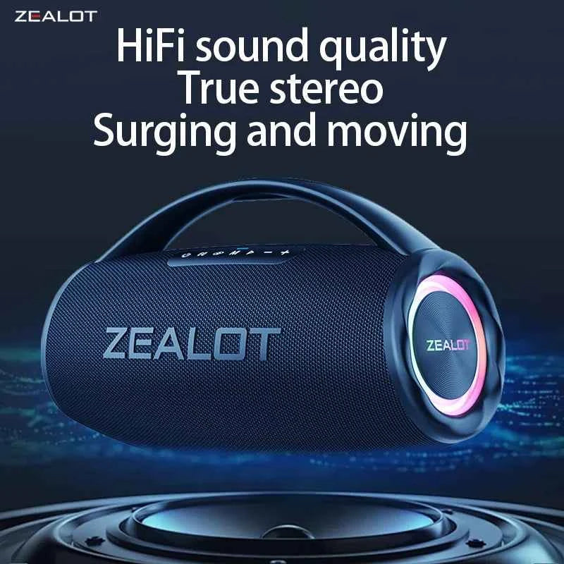 80W Portable Bluetooth Speaker