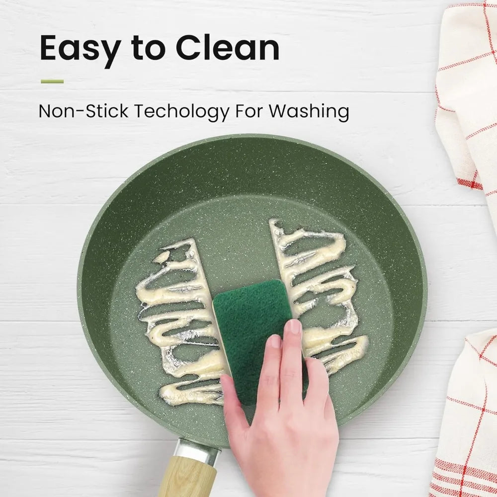 30-Piece Non-Stick Granite Cookware Set – Essential Cookware Set for Every Kitchen