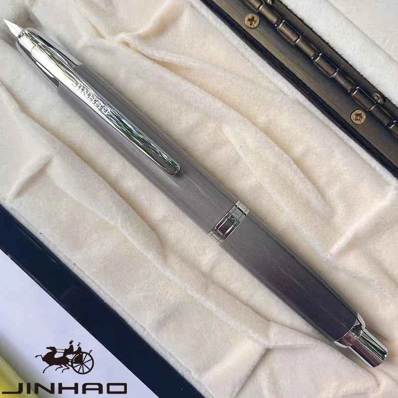 Push-Button Retractable Fountain Pen